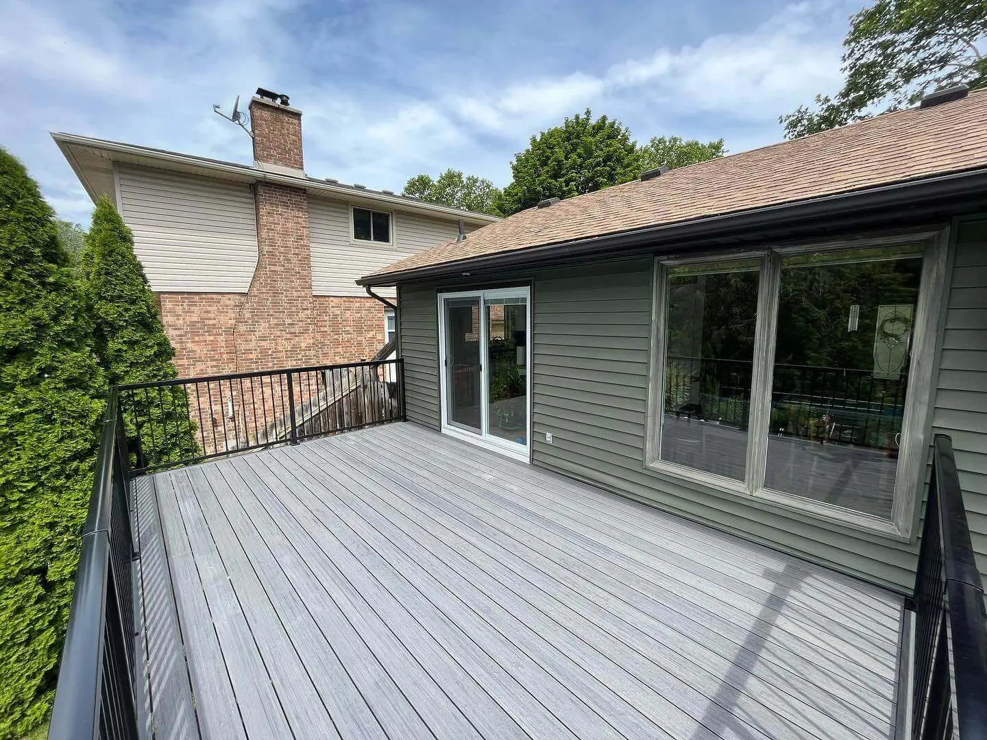 composite deck build